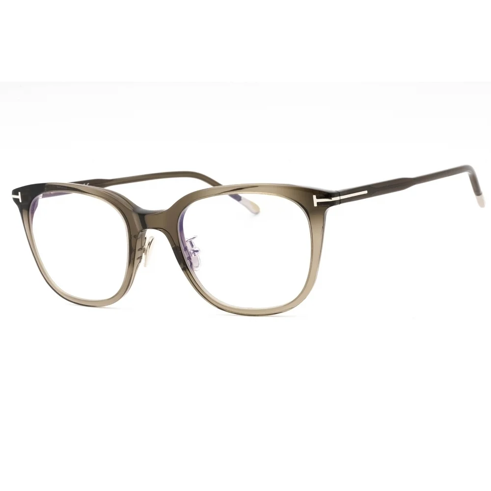 NWT Tom Ford FT5776-D Grey Rectangle 53mm Eyeglasses